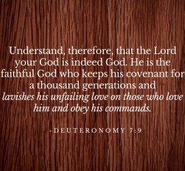 Deuteronomy 7-9